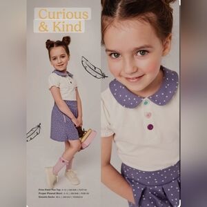 Prim peter pan top and skort